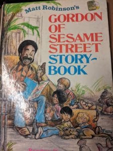 Sesame Street Books Vintage Gordon