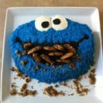 cookie monster cake