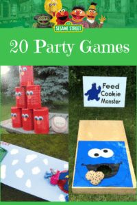 sesame street party game